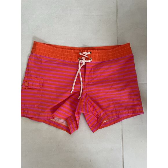 J. Crew Other - J. Crew Swim String Board Shorts Striped Pockets Swimwear
